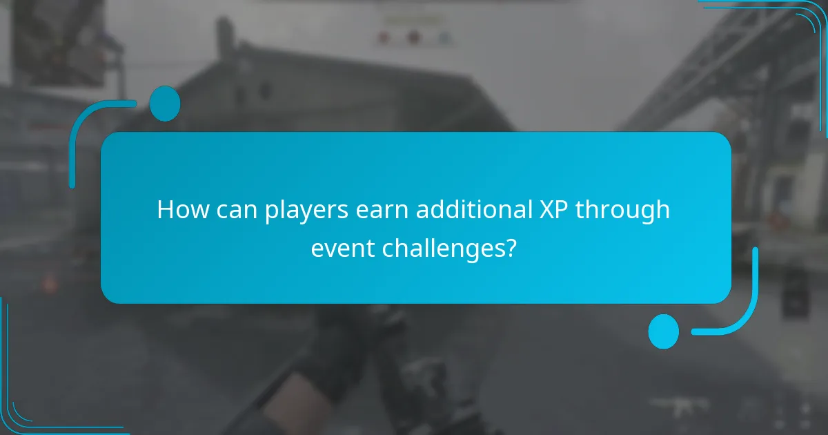 How can players earn additional XP through event challenges?