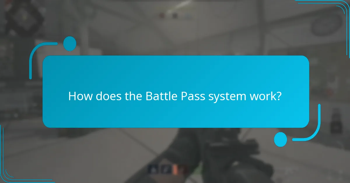 How does the Battle Pass system work?