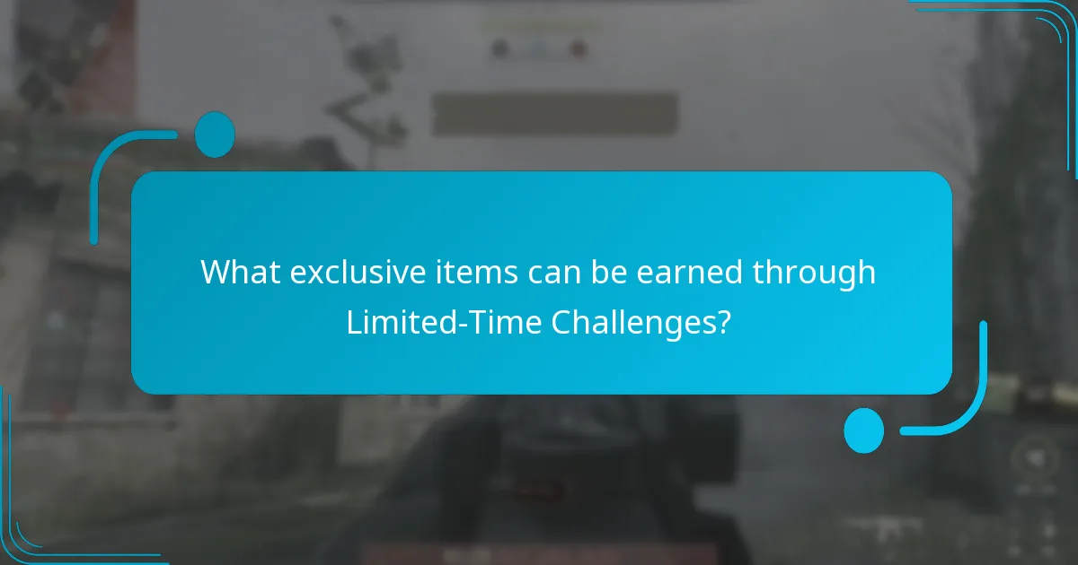 What exclusive items can be earned through Limited-Time Challenges?