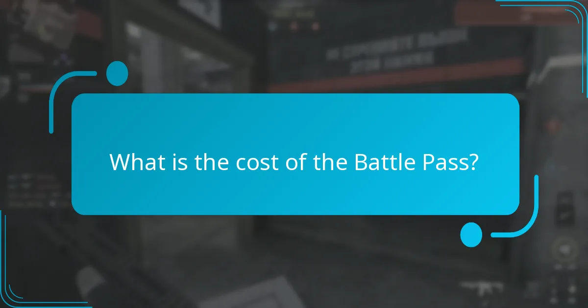 What is the cost of the Battle Pass?